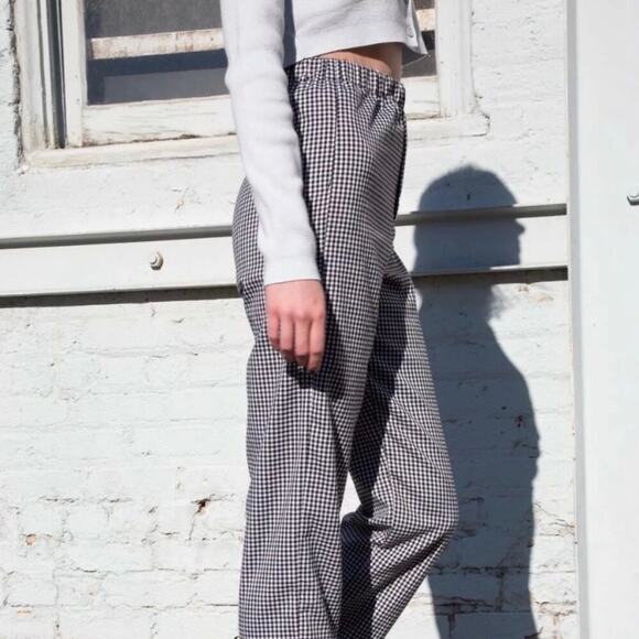Brandy Melville Checkered Gingham Tilden Pants - Picture 2 of 10